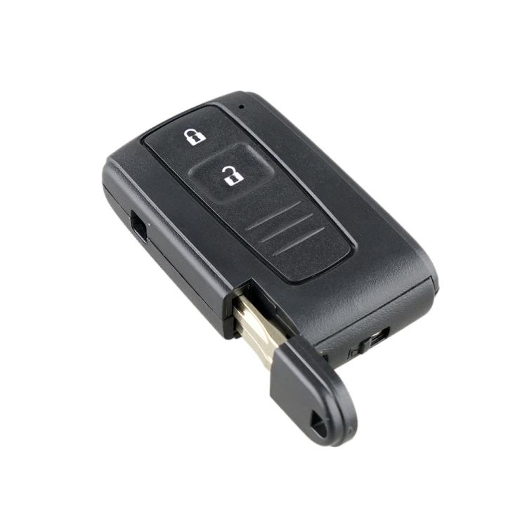 2-button Car Key Shell Remote Control Case with Key for Toyota Prius