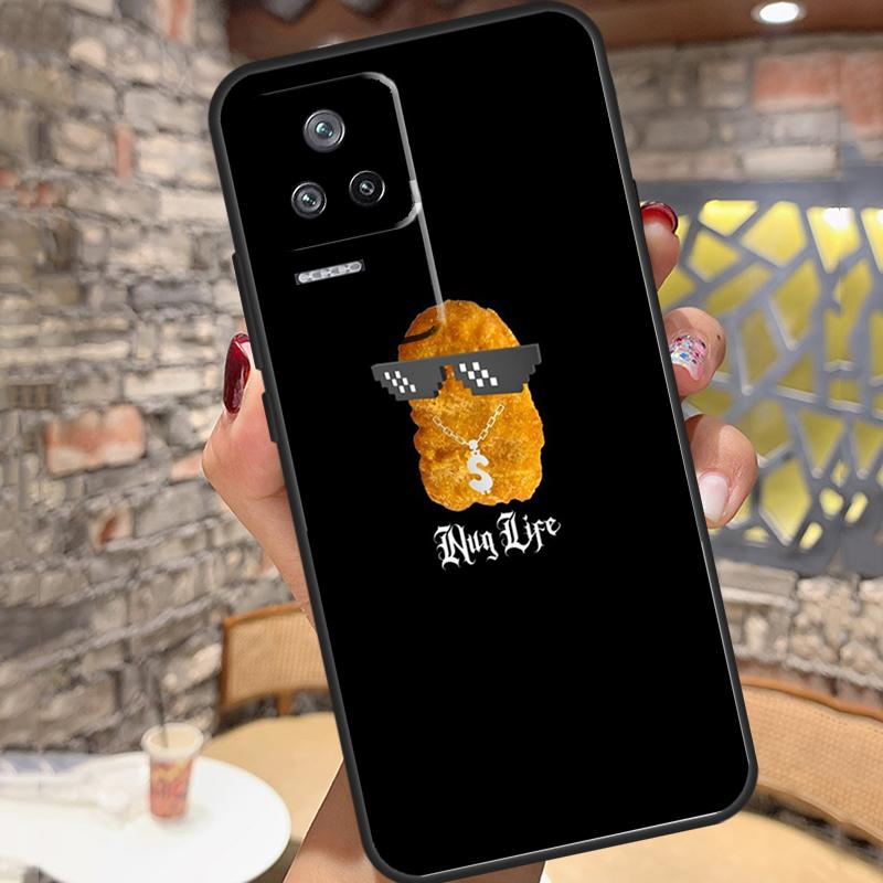 Pommes Burger Pizza Hülle Für Xiaomi 15 14 13 Ultra 11T 12T 13T 14T Pro POCO X7 X6 Pro X3 X5 M6 F5 F6 Pro Cover