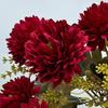Chrysanthemum Bunch Faux Flowers with Bendable Stems Realistic Fake Flowers