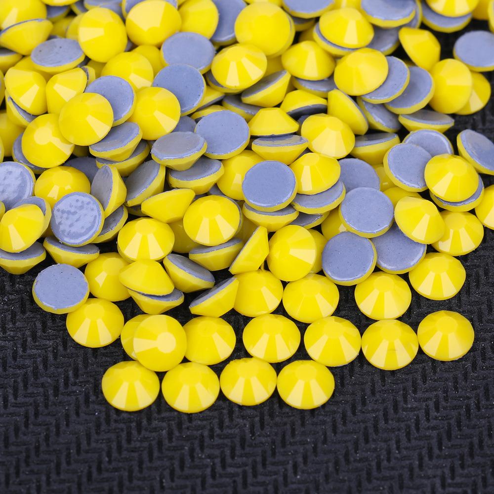 Weichen Rhinestone Factory Austrian Diamond Decorative Rhinestone Diy Nail Art Beauty Glass Jewelry Glue Bottom Color Plated Rhinestone