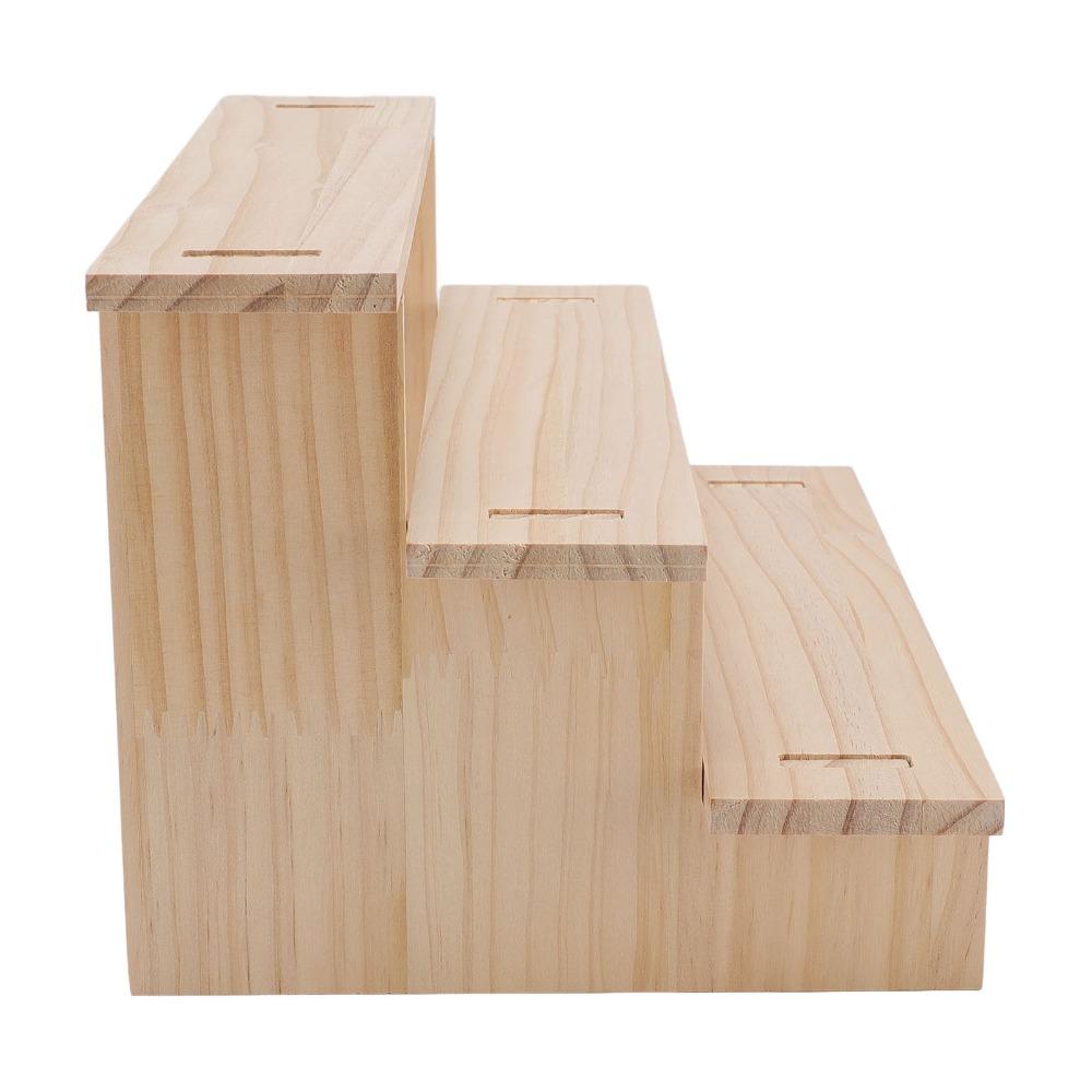 3 Tier 3 Tier Display Shelf Multifunctional Dessert Display Stand  Cabinet Storage