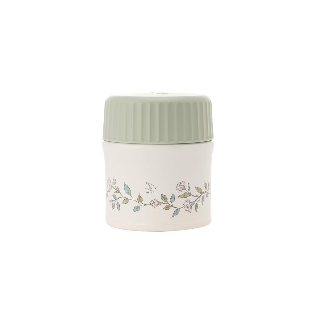 Afternoon Tea Living HS99 Flower Art Insulated Soup Jar, Thermos Green
