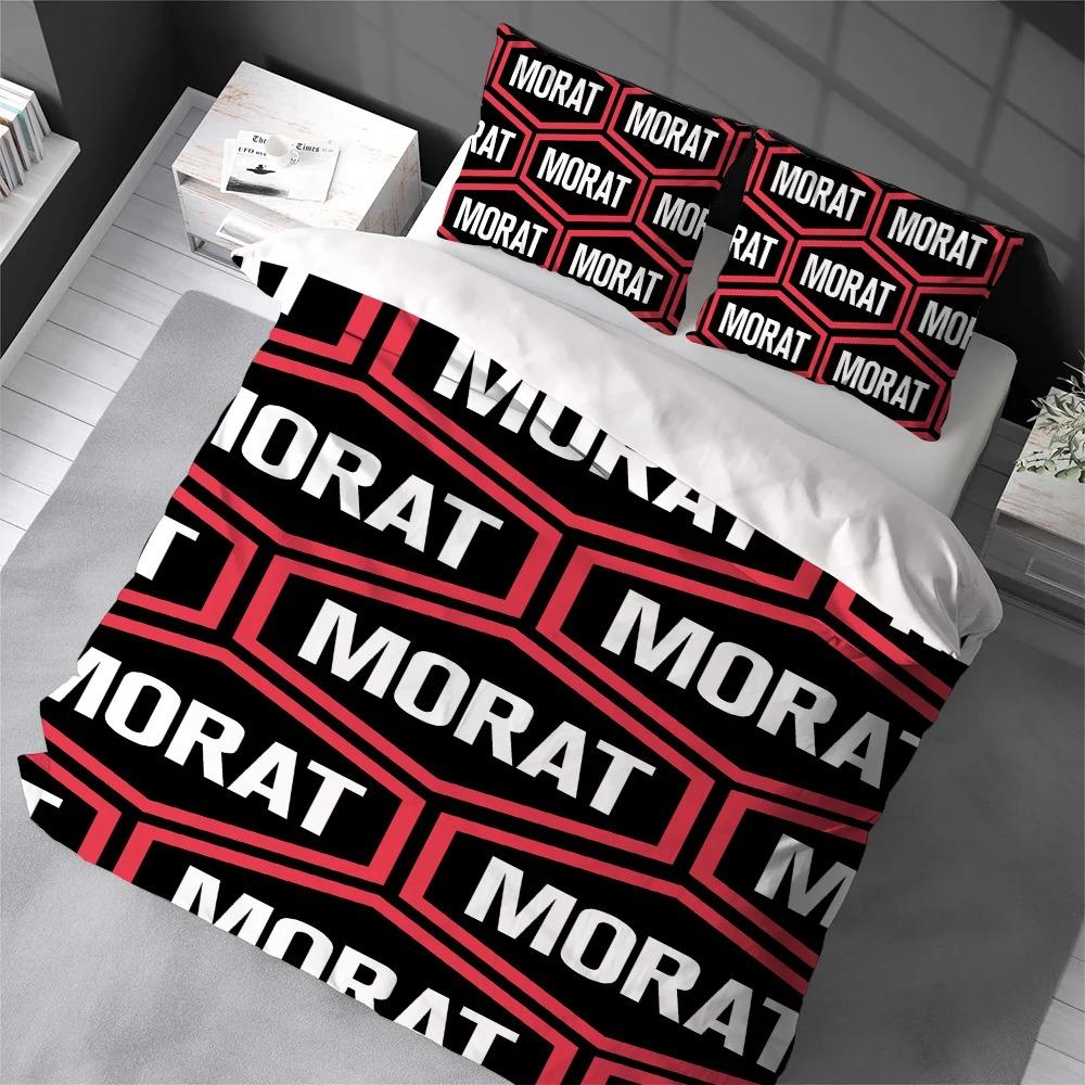Music M-Morat Band Duvet Cover Set Soft Wash Bed 2/3 Piece Summer Comfortable Student Dormitory Home Baby Bedding Best seller