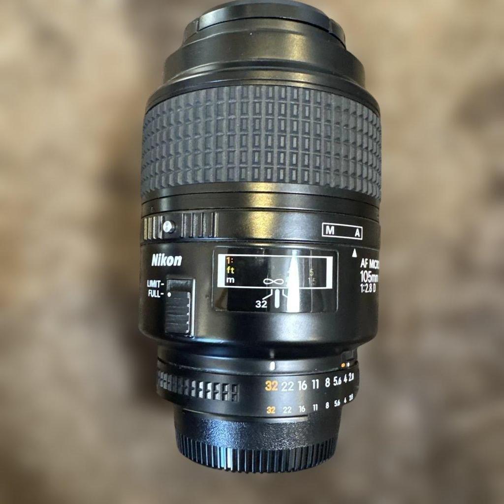 Used Nikon AF Micro-Nikkor 105mm f/2.8 D