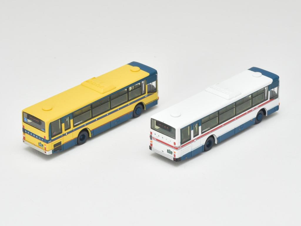 The Bus Collection Bus Collection Funabashi Shinkeisei Bus Retro Color Set of 2 Diorama Supplies