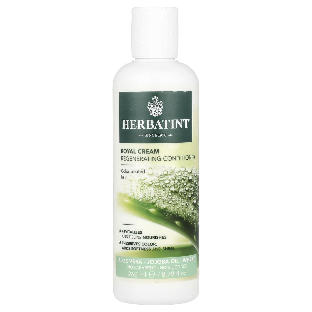 Herbatint Royal Cream Conditioner, Aloe Vera, Jojobaöl, Weizen, 8,79 fl oz (260 ml)