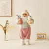 Plush Santa Claus Doll Standing Santa Claus Toy Exquisite Santa Claus  Statue Ornaments  Navidad