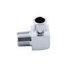 1pc 90 Deg Heater Hose Fitting 5/8" 1/2" Npt Hose Barb Chrome Billet Aluminum For Universal Water Pumps or Intake Manifolds