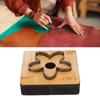 Matriță de tăiat piele în formă de floare Metal Artizanat din piele Artă pe hârtie Cutter Matriță de perforat Instrument de meșteșugărit