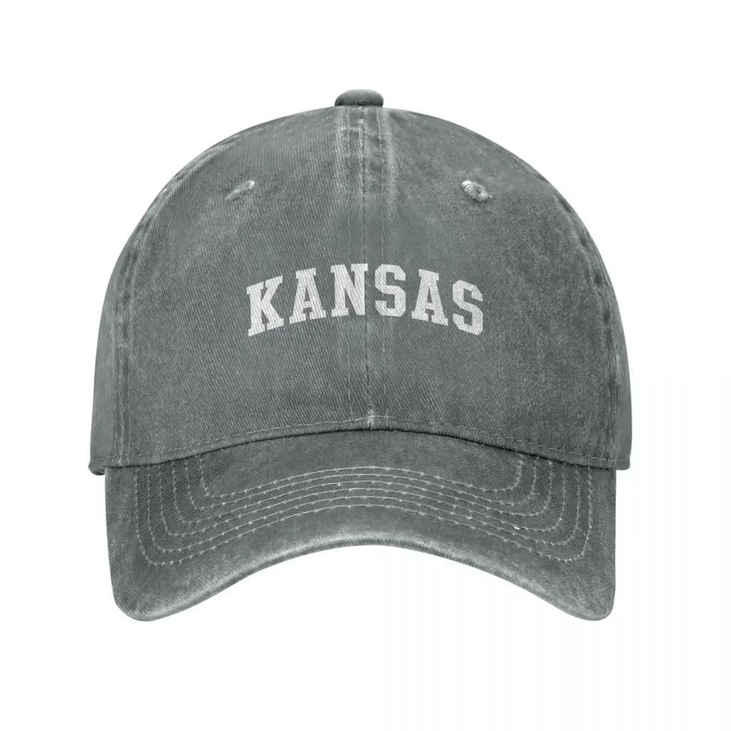 Kansas Baseball Cap hard hat Kids Hat GentleUnisex Hat western Caps Women Unisexs