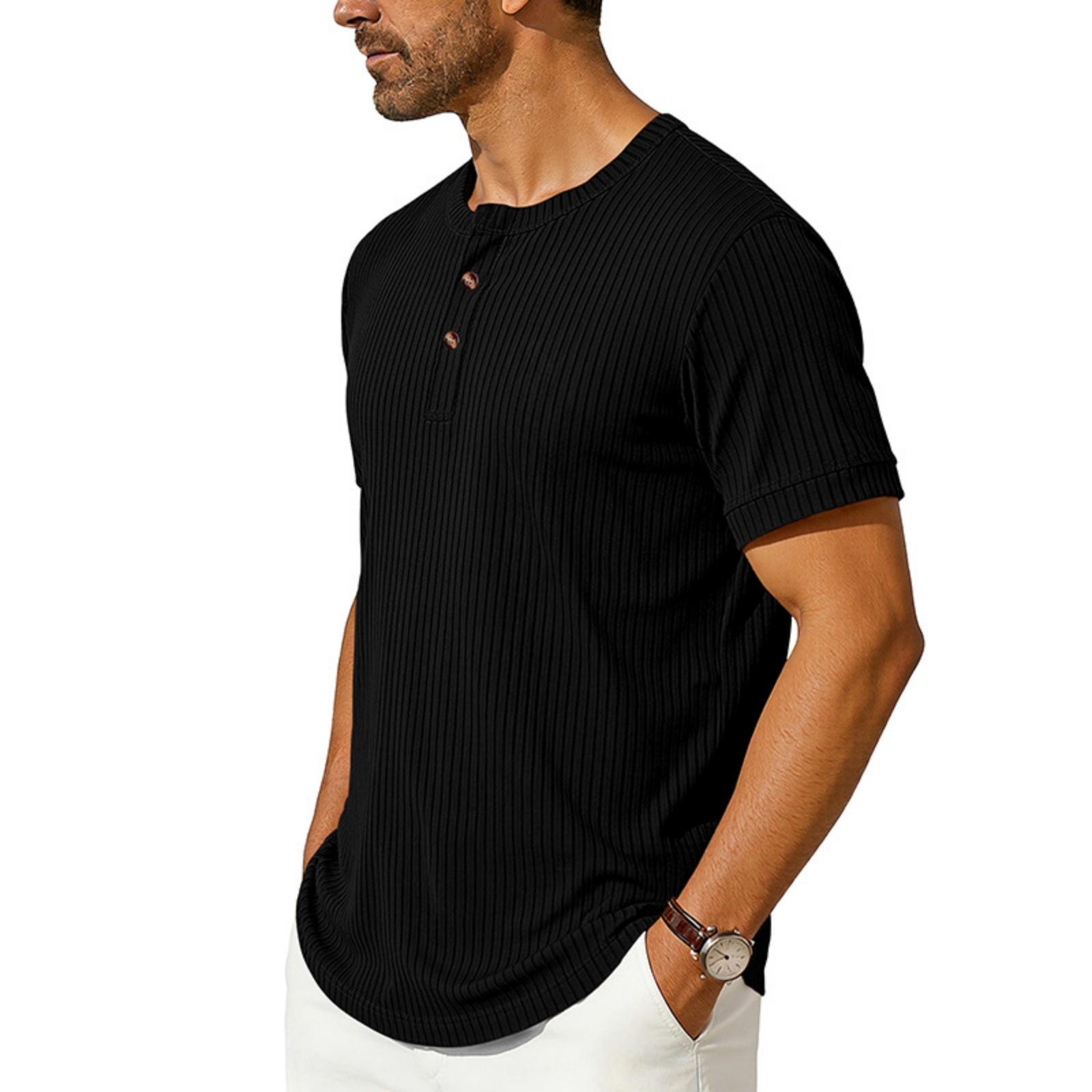 

Men s Summer Short-sleeved Casual T-shirt S