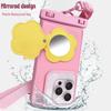 pink 7.5-inch with wrist strap