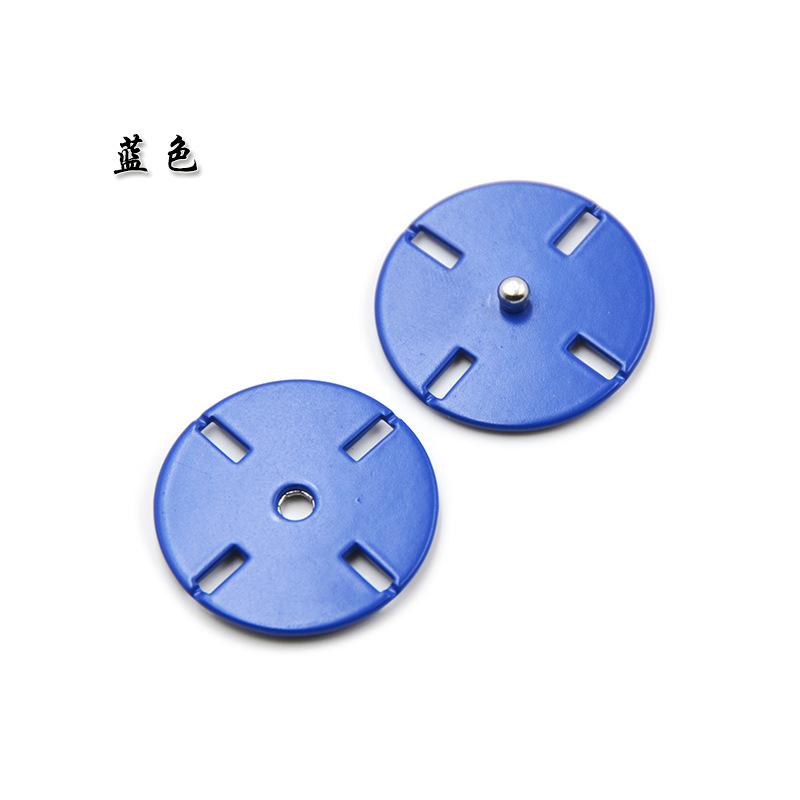 Three Love Flat Metal Button Snap Button Wool Coat Down Jacket Invisible Concealed Button Button