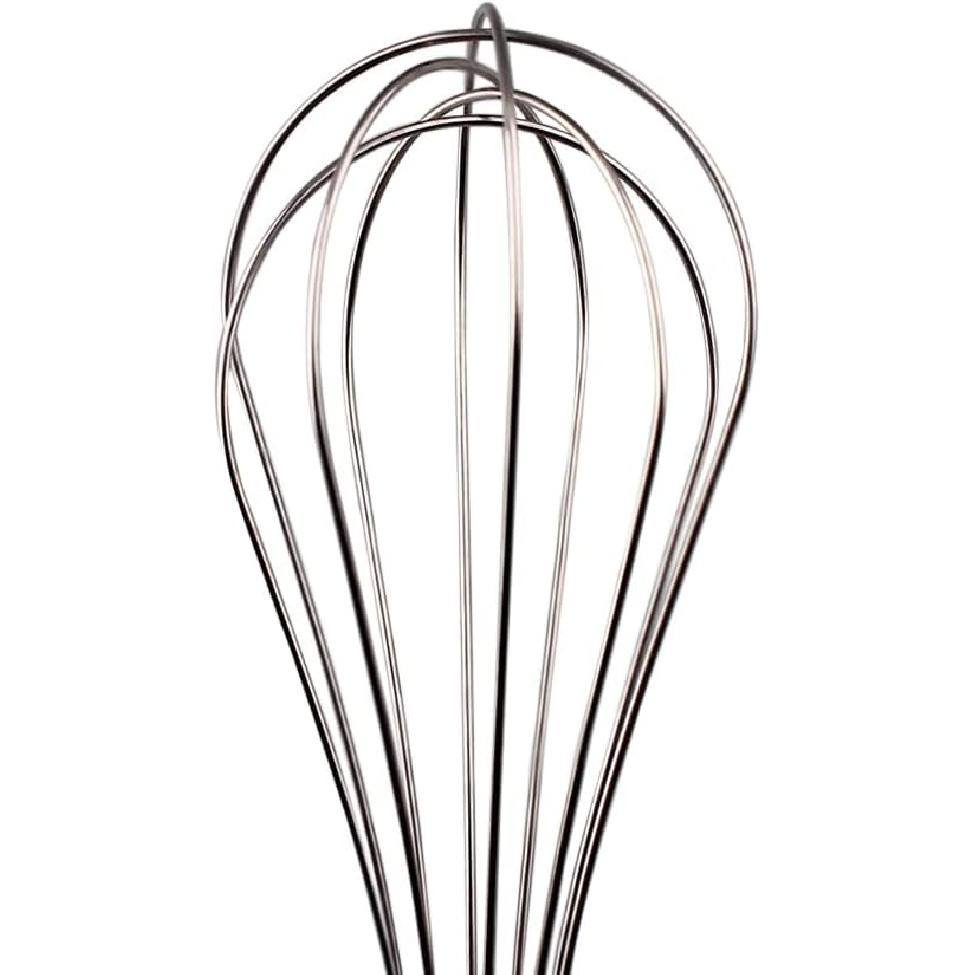 CHM-WSK Stainless Steel Chef's Whisk, Compatible with Cuisinart CHM Series Hand Mixers, Silver