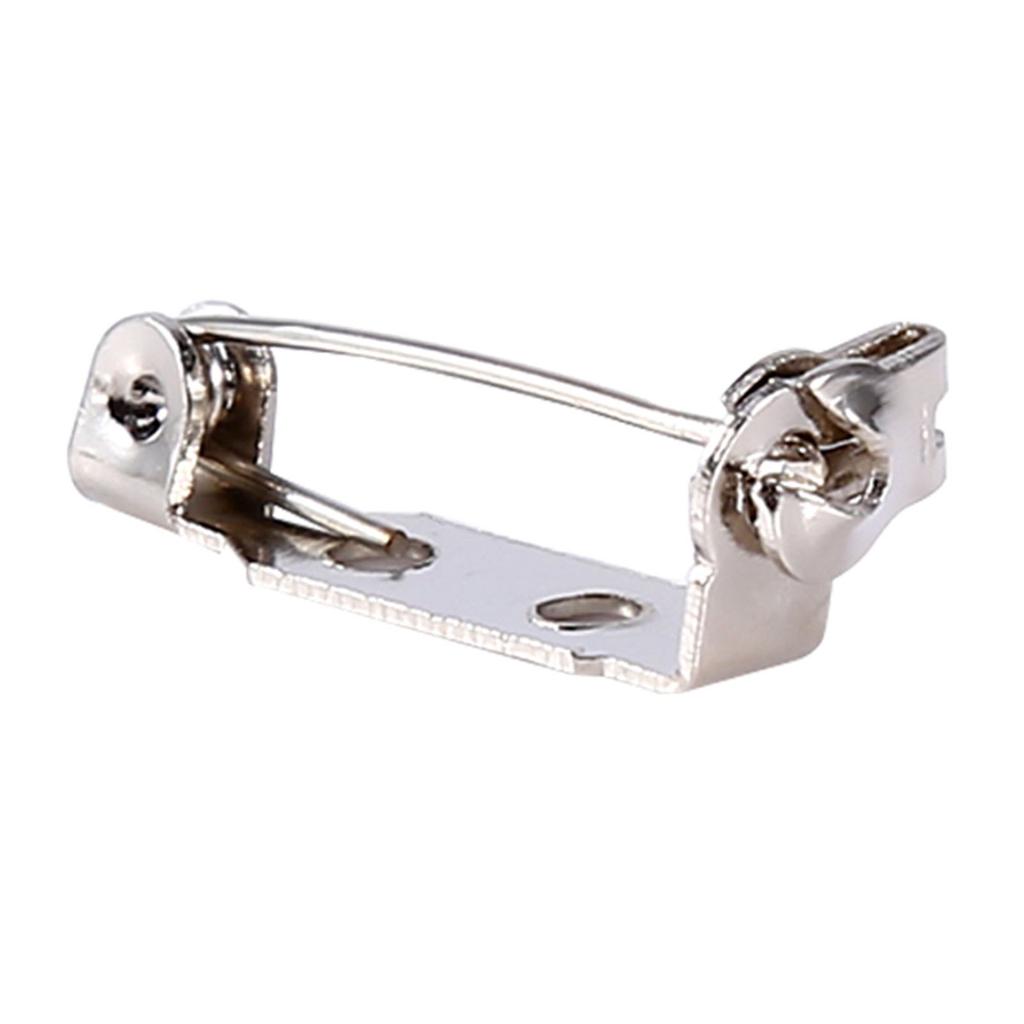 50 Stück Anstecknadeln Brosche Verschluss Rückseite Sicherheitsverschluss Rollend DIY Basteln 20 25 32 38mm