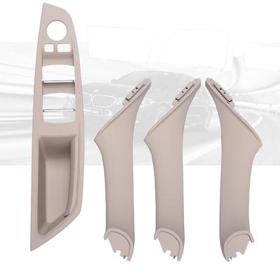 Left Hand Drive For BMW 5 Series F10 F11 Gray Beige Black Car Left Right Inside Interior Handle Inner Door Panel Pull Trim