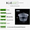 Churong Thickened Disposable Round Food Containers with Lids