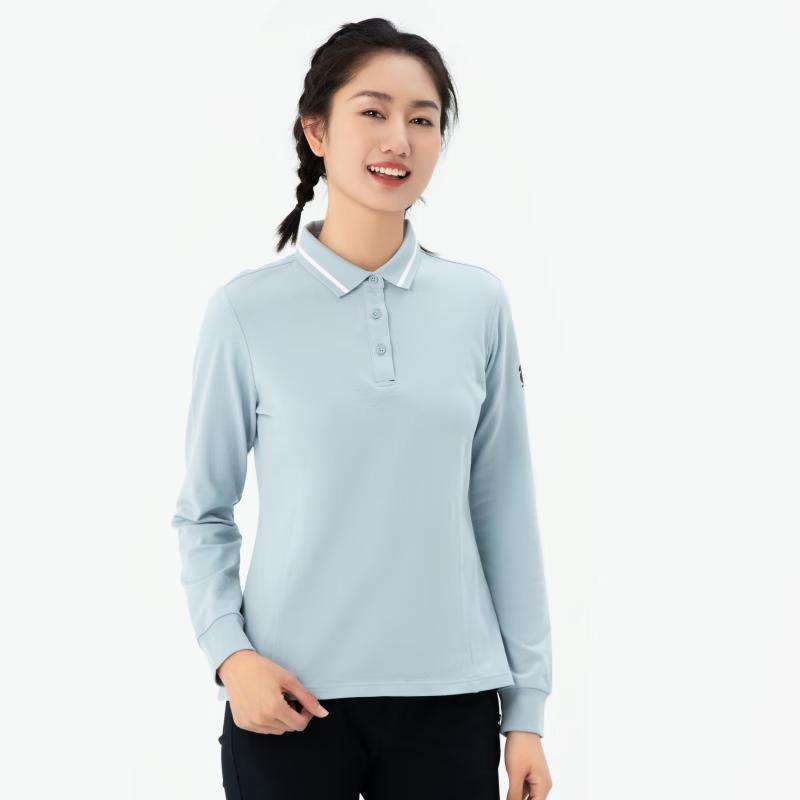 SKALER JF8733 Cotton Long Sleeve Polo Shirt