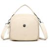 2025 Nylon Multifunctional Shoulder Bag - Solid Color Crossbody Handbag
