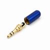 10PCS Clear Lossless Sound Quality 3-Pole 3.5mm Stereo Dual Channel Audio Plug Gold Plated Headphone Audio Jack