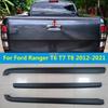 For Ford Ranger T6 T7 T8 2012- Car Style Rear Bucket Trunk Tail Door Trim Protector Decoration Accessories Exterior Sticker