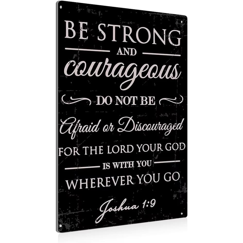 Vintage Stay Positive Skull Sign Metal Tin Sign Wall Décor Funny Retro Sign for Home Bedroom Halloween Decor Gift for Friends