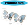 Pearls Butterfly Waist Fitness Buckles 3Pcs Adjustable Waist Reducers For Jeans And Trousers Women Wardrobes Essential