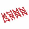Front and Rear Suspension Arm Aluminum Alloy RC Swing Arms for ARRMA Senton 1/10 RC CarRed
