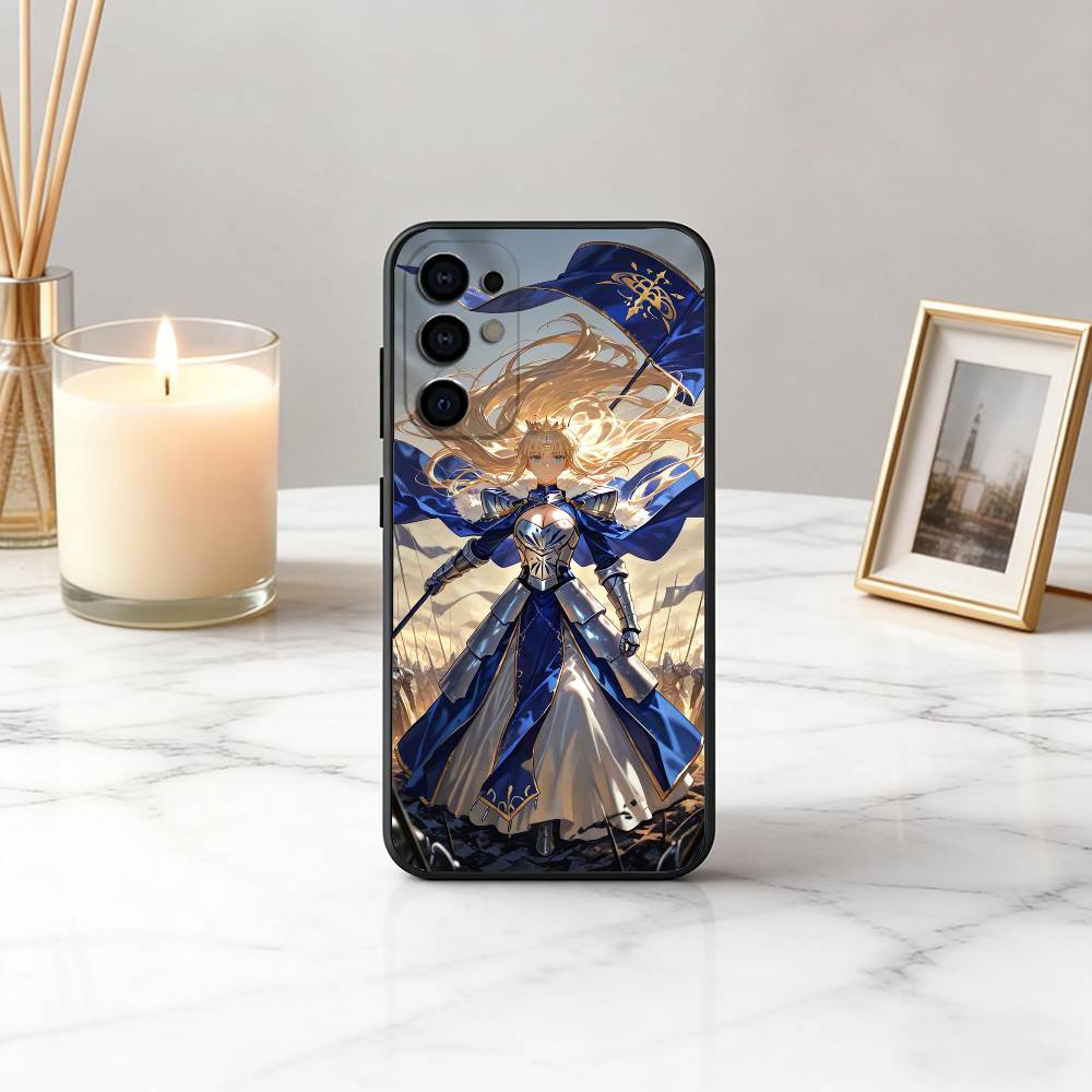Fate Z-zero Stay Night cool S-Saber Phone Case For Samsung S25,S24,S21,S22,S23,S30,Ultra,S20,Plus,Fe,Soft Silicone Black Cover