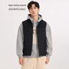 Xue Zhong Fei Men's Color-Block Stand Collar Down Vest