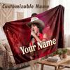 Custom Name Flannel Blanket,Benson Boone Lightweight Warm Bed Blanket For Couch & Holiday Gift