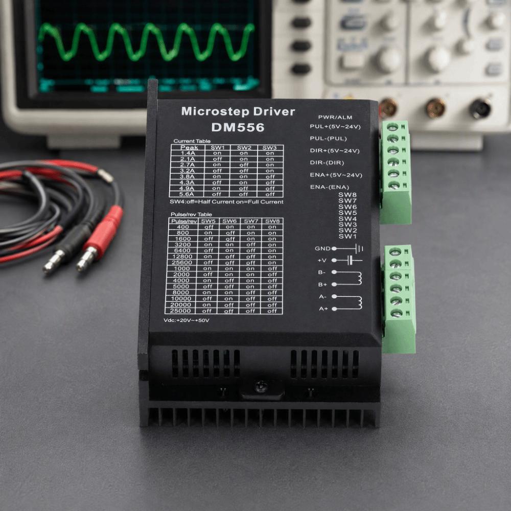 2 Phase Stepper Motor Driver 24-50VDC Stepper Motor Controller Digital Stepper Driver CNC Machine