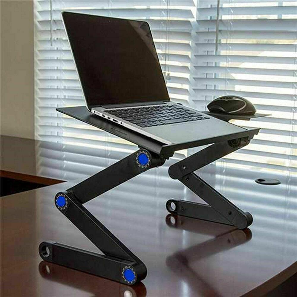 42CM/48CM Adjustable Folding Laptop Desk Computer Table Stand Tray for Bed Useful Side Tables Furniture Living Room Table