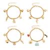 Qiong Yao Ocean DIY Beaded Bracelet Set: Starfish Shell 5A Zirconium Stainless Steel Ornament