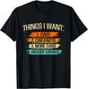 Things I Want - Car Parts Enthusiast Auto Mechanic Engine Gift Unisex T-Shirt