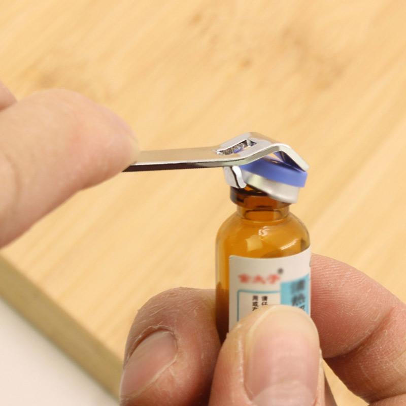 1/5ks Tool Topless Otvírák na konzervy Kuchyňské doplňky Multifunkční otvírák z nerezové oceli