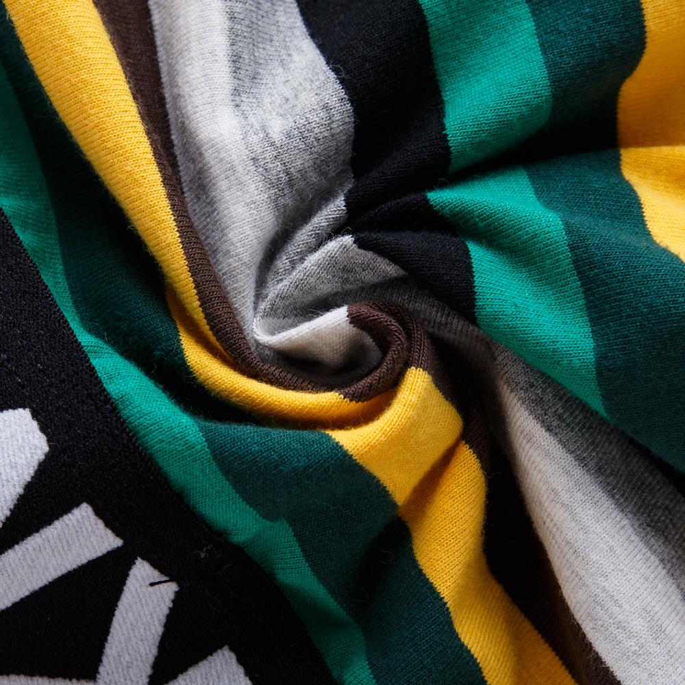 Kalsonger JOCKMAIL Mode Randigt Tryck Regnbågsfärg Herrunderkläder Låg Midja Sport Andningsbara Shorts Vardaglig Casual Hem Underbyxor