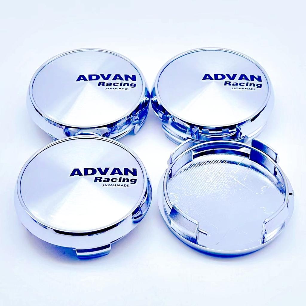 4PCS/Lot High Quality 65MM Car Wheel Center Hub Caps for ADVAN Racing WHEEL Emblem Logo Car Styling Accessories