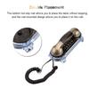 Antique Retro Wall Mounted Telephone Corded Phone Landline Fashion Telephone Bronze