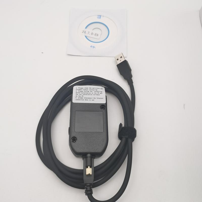 Newest VCDS 24.7 VAG Scanner Tool Cable OBD2 Diagnostic HEX V2 Wesheu VCDS VAG COM For  SKODA VW Car-A58X