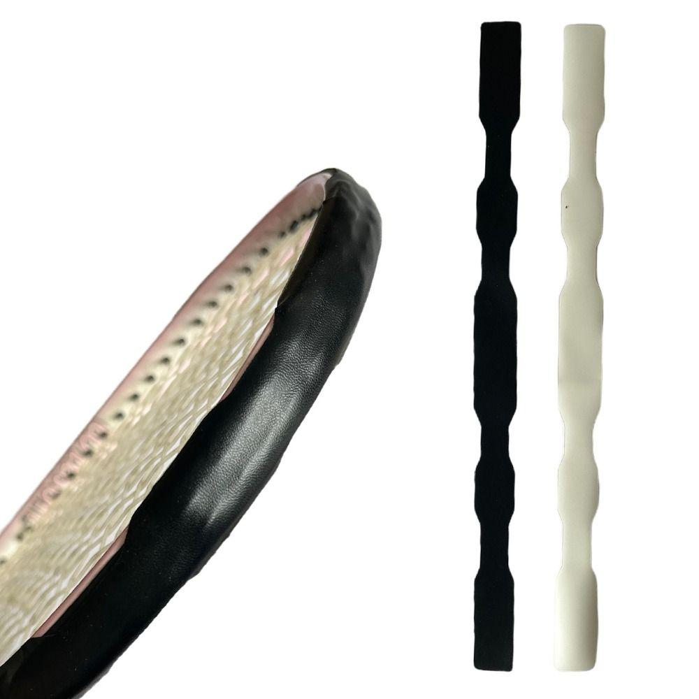 Anti-friction Pickleball Racket Edge Sticker PU Tennis Racket Edge Sticker Racket Care