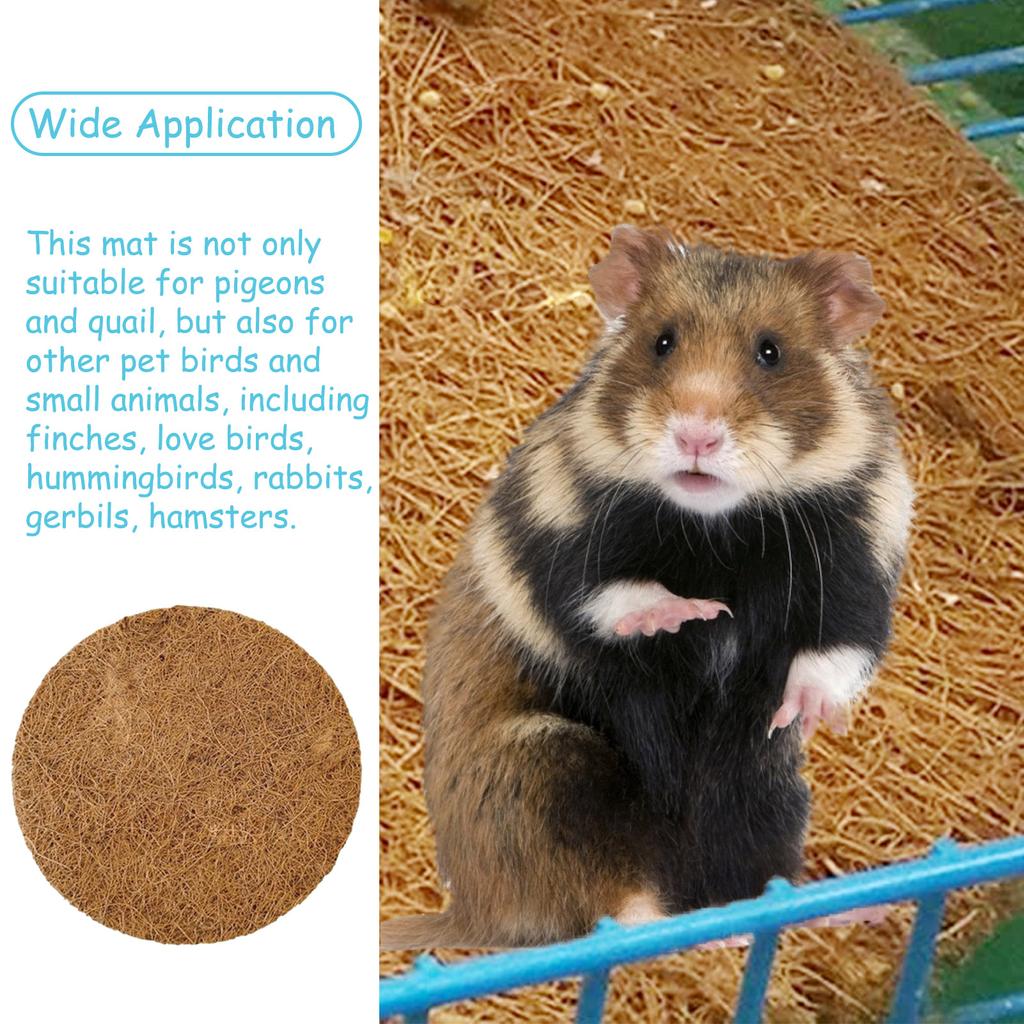 Satın alın Bird Nesting Pads Coconut Fiber Bedding Egg Mats For Pigeons