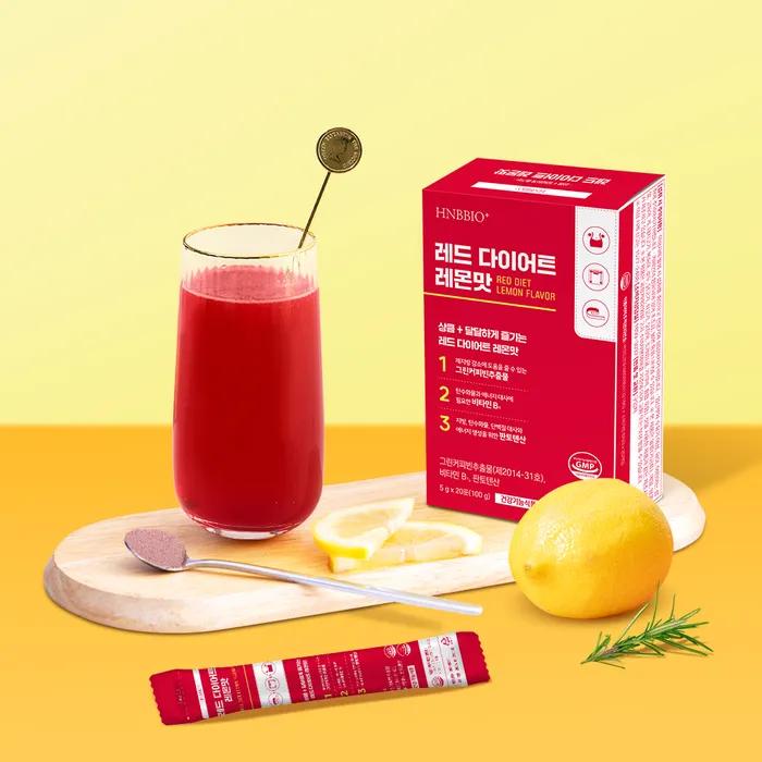 

HNBBIO+ Red Diet Lemon Flavor