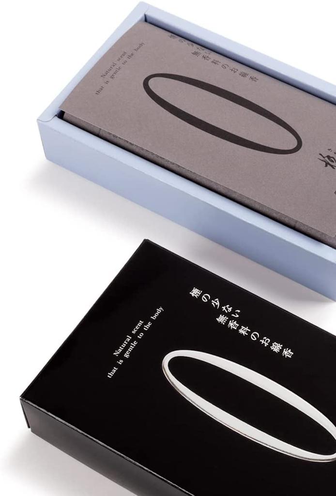 [Set of 2] Okuno Seimeido ZERO Incense (Extreme) Black, 130g X 2 Boxes, Light Smoke, Unscented (Low Smoke)