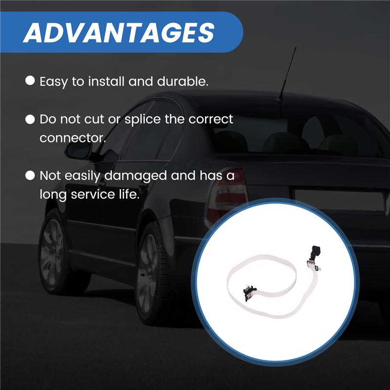 

For / Golf/ Passat /Tiguan / Skoda Automatic Cruise Control Module Coil Harness With Plug 6 Pin For 5K0953569 Series