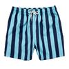 Men's Striped Print Casual Fashion Shorts Men's Printed Loose Breathable Shorts