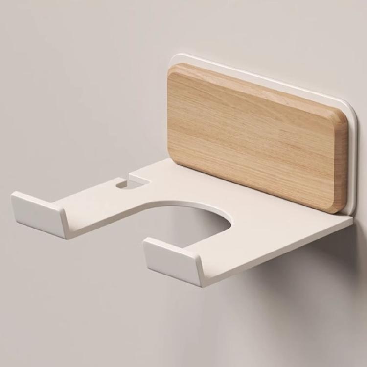 Bathroom Hair Dryer Stand Hair Tool Organizers Wall Mounted Hairdryer Holder Hair Care and Styling Tool Organizers