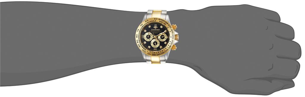 Uhr Regulärer Import Silber [Je Harrison] JH-014DG Herren