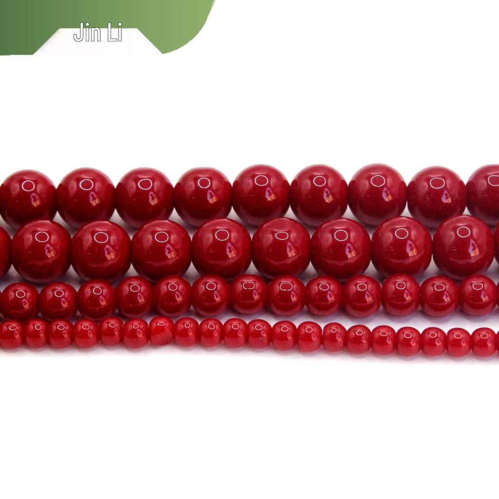 Natural Stone Round Beads for DIY Jewelry Making - Bracelet Components
