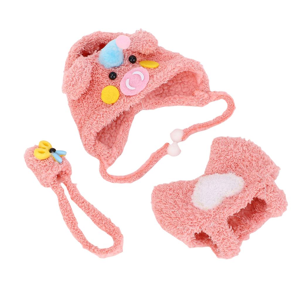 Doll Clothes Set for 17cm Dolls Cute Piggy Animal Style Premium Doll Outfit with Accessories for Collectors